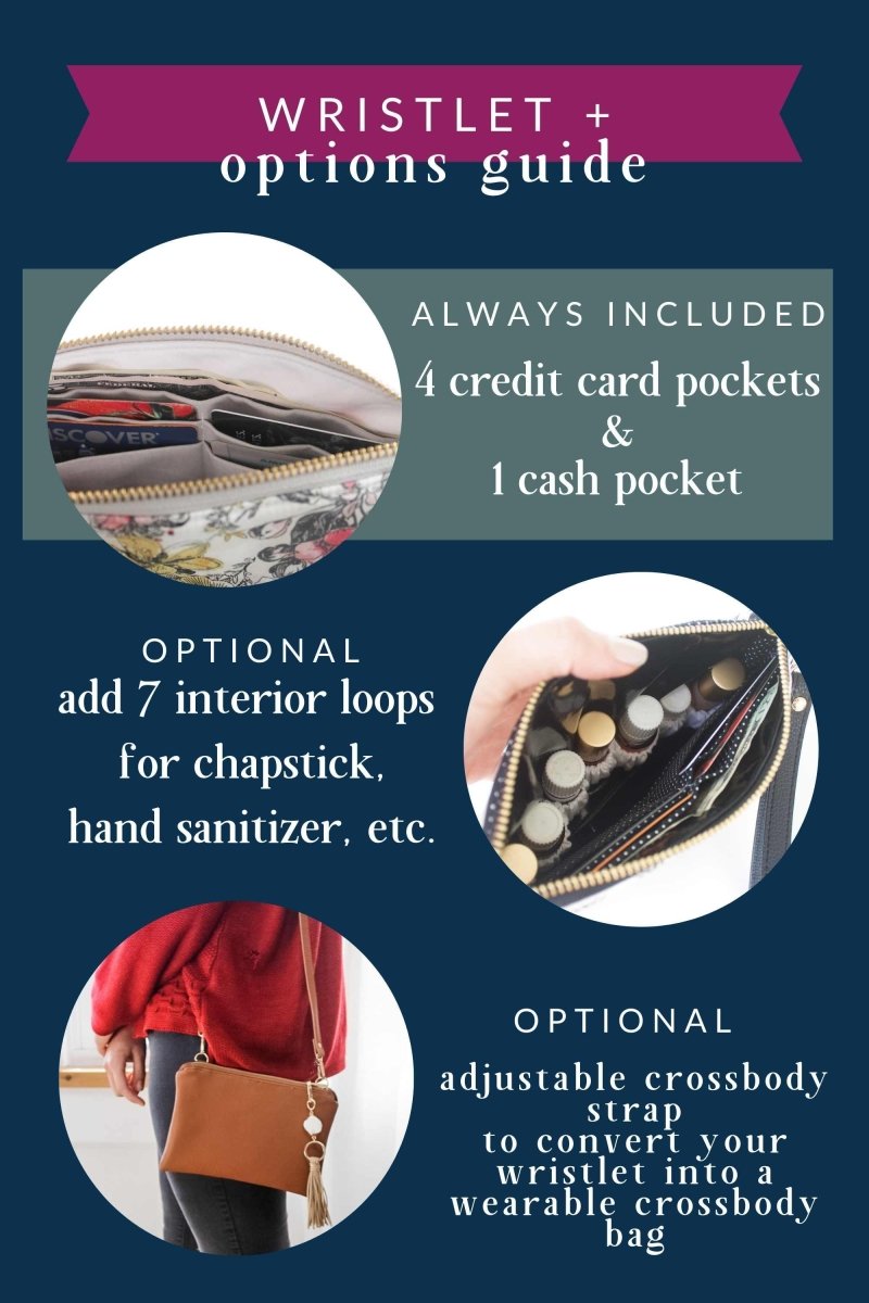 CUSTOM Convertible Crossbody Wristlet+ - Modern Makerie