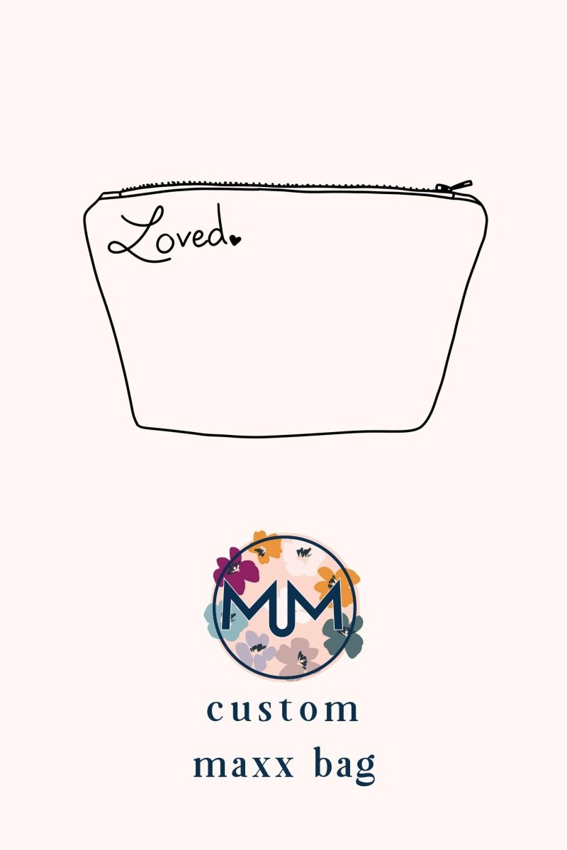 Custom Large Toiletry Bag – Design Your Maxx Pouch