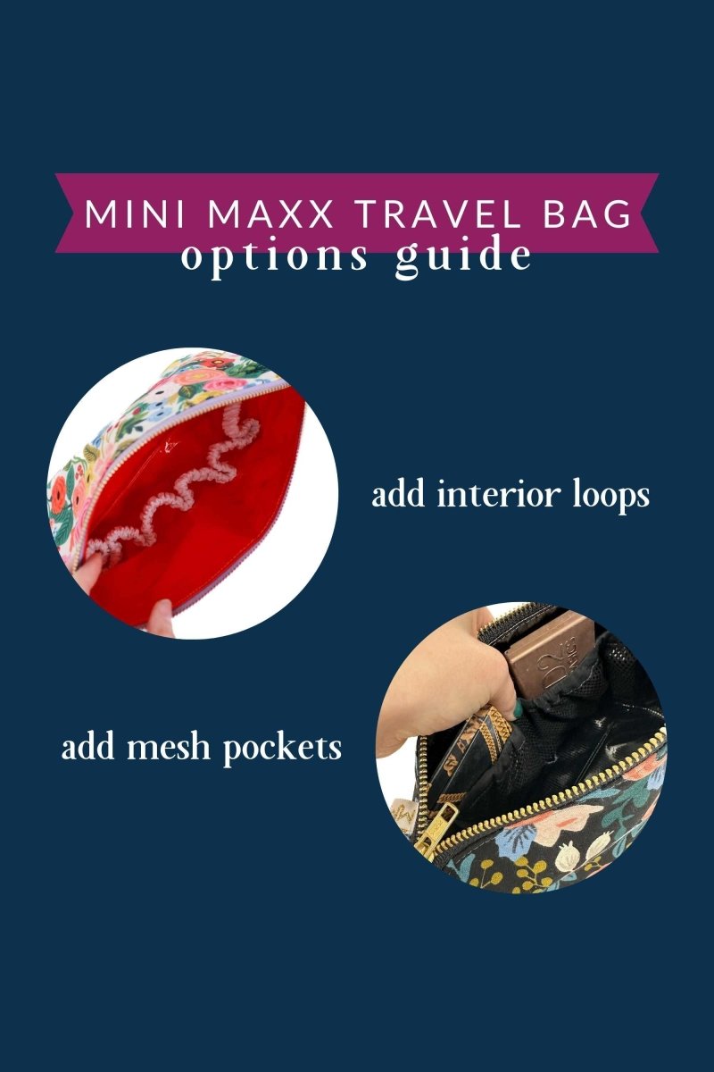 CUSTOM Mini Maxx Travel Bag - Modern Makerie