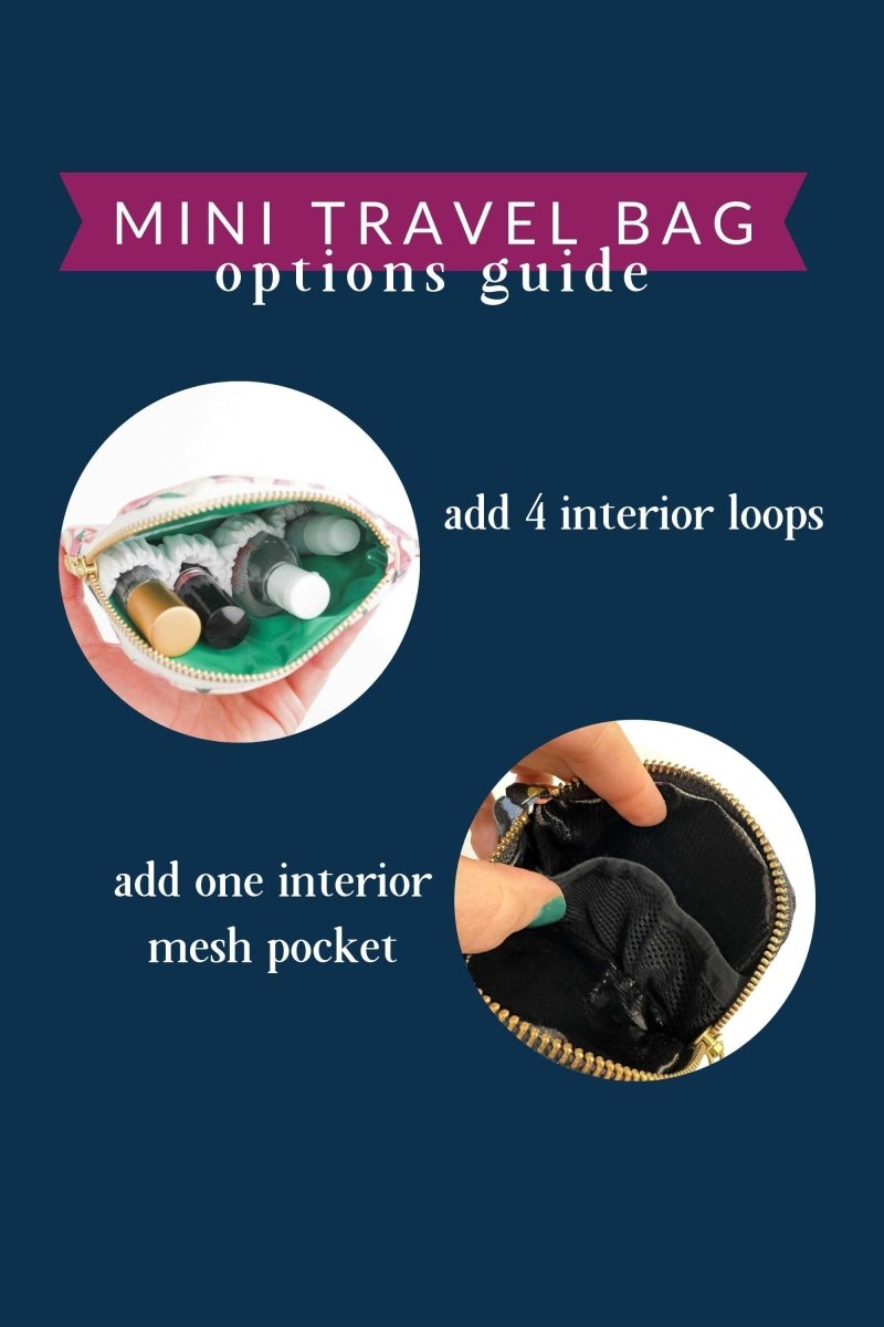 CUSTOM Mini Travel Bag - Modern Makerie