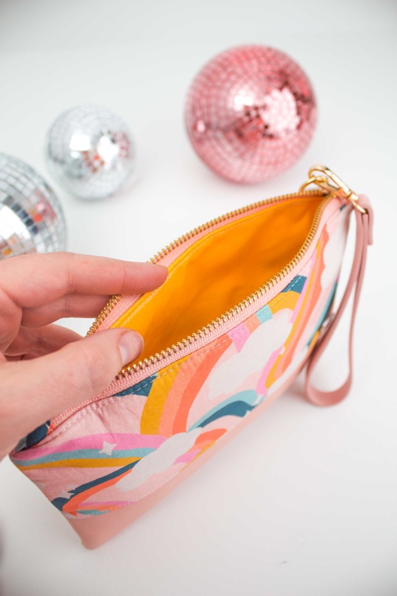 Daydream Vegan Leather Wristlet – Convertible Crossbody Wallet - Modern Makerie