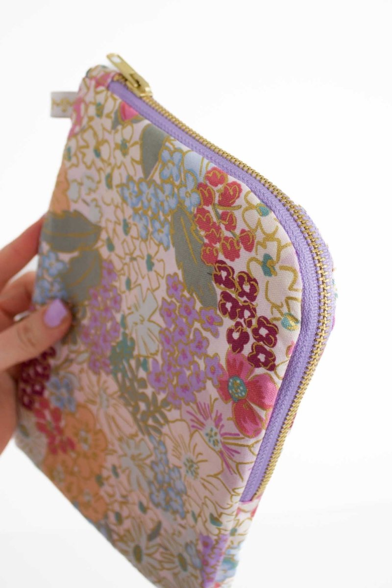 English Rose Canvas Everyday Diaper Pouch - Modern Makerie