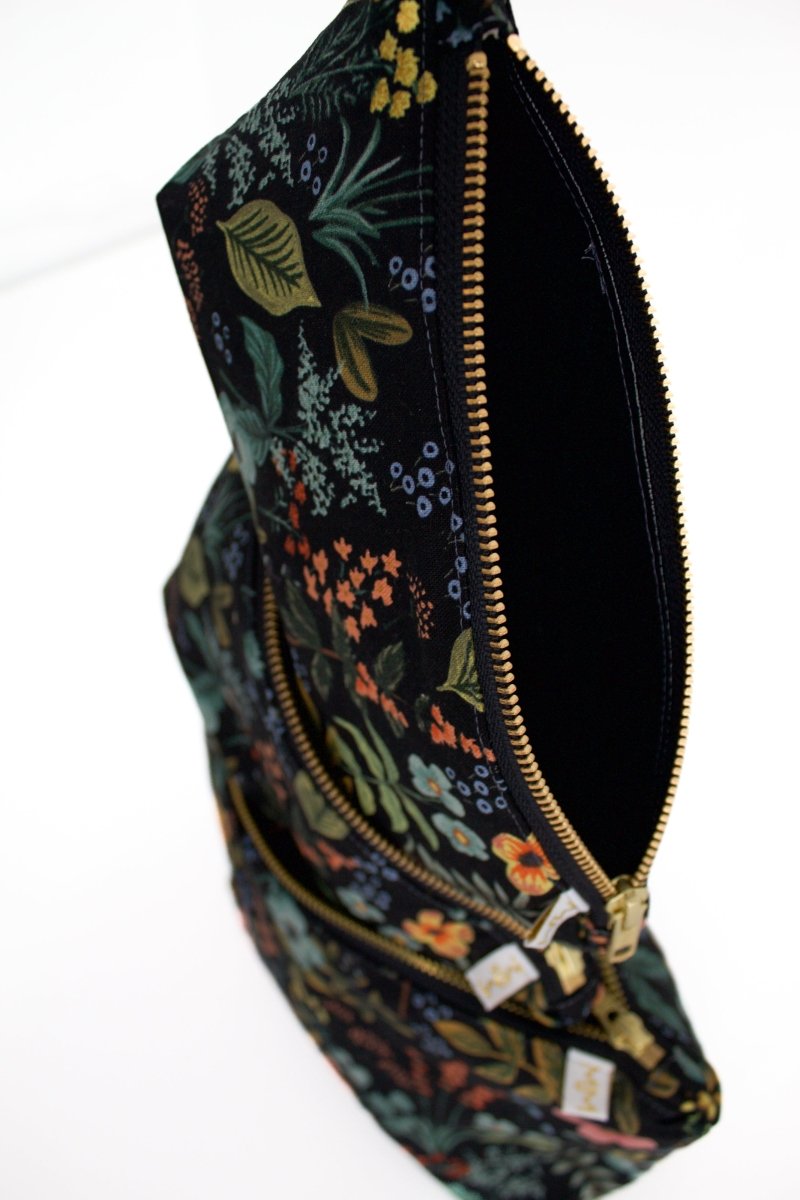 Evening Wildflower Canvas Maxx Toiletry Bag - Modern Makerie