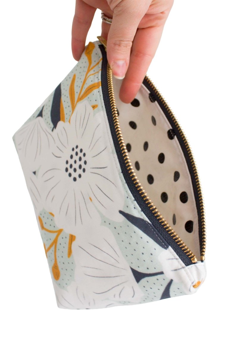 Modern Floret Mini Maxx Makeup & Toiletry Bag - Modern Makerie