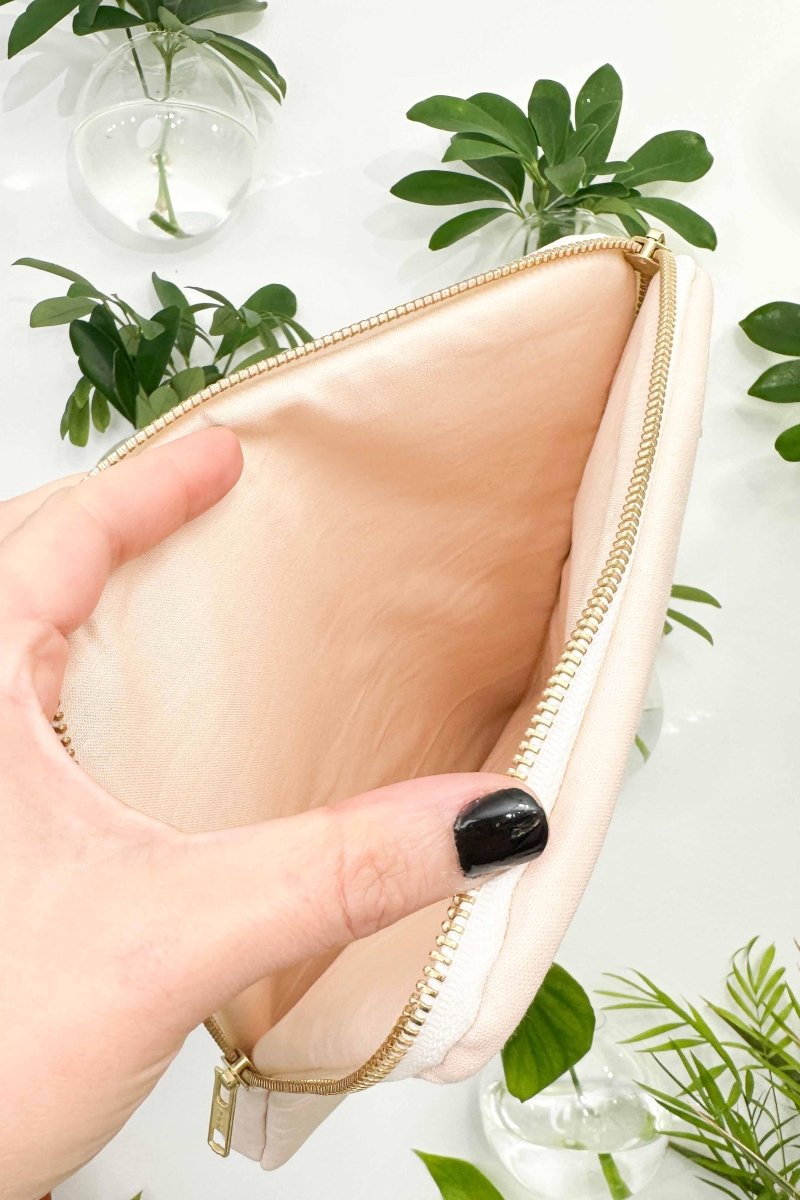 Peach Linen 6.8" Device Tablet Sleeve - Modern Makerie