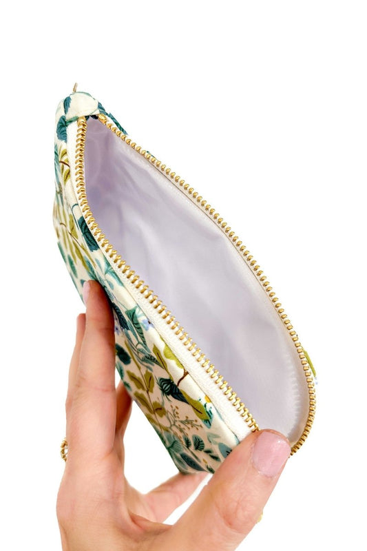 Sage Garden Everyday Essentials & Makeup Pouch - Modern Makerie