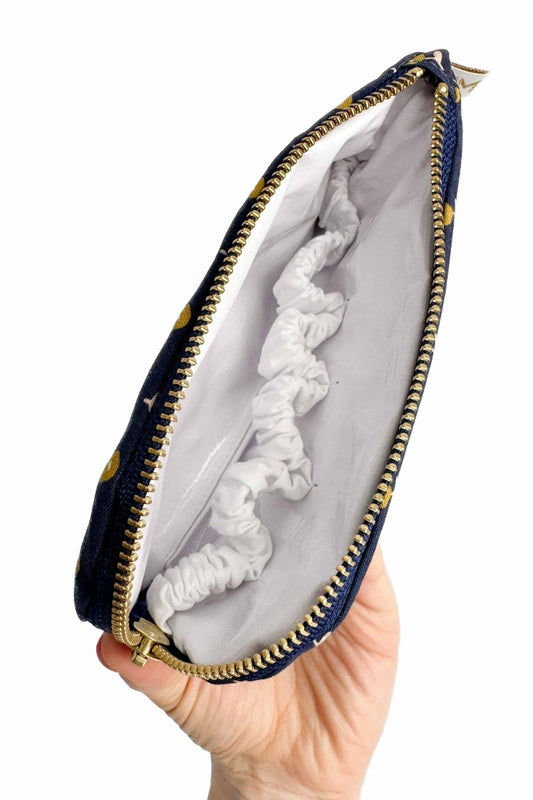 Simply Golden Everyday Travel Pouch with Compartments - Modern Makerie