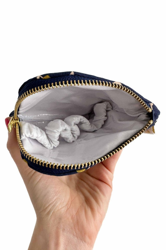 Simply Golden Mini Travel Pouch with Compartments - Modern Makerie