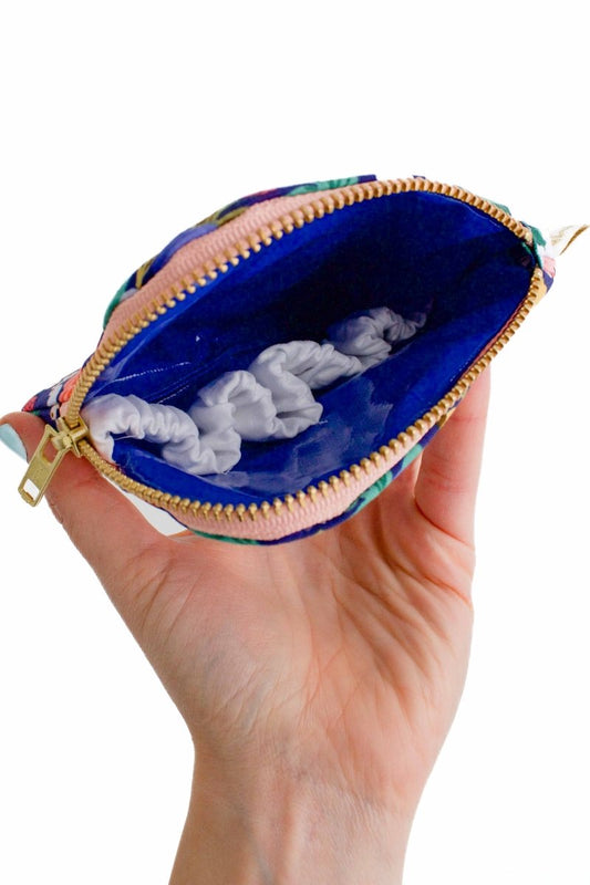 Vintage Garden Mini Essential Oil Pouch with Compartments - Modern Makerie