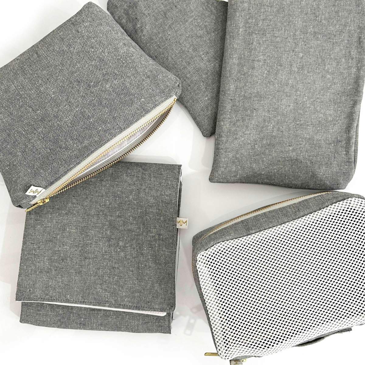 Graphite Linen Collection - Modern Makerie
