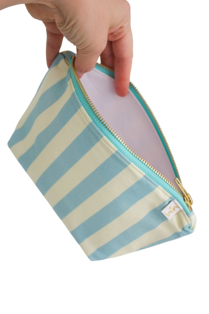 Art Deco Bloom Scallop + Cabana Stripe Duo - Modern Makerie