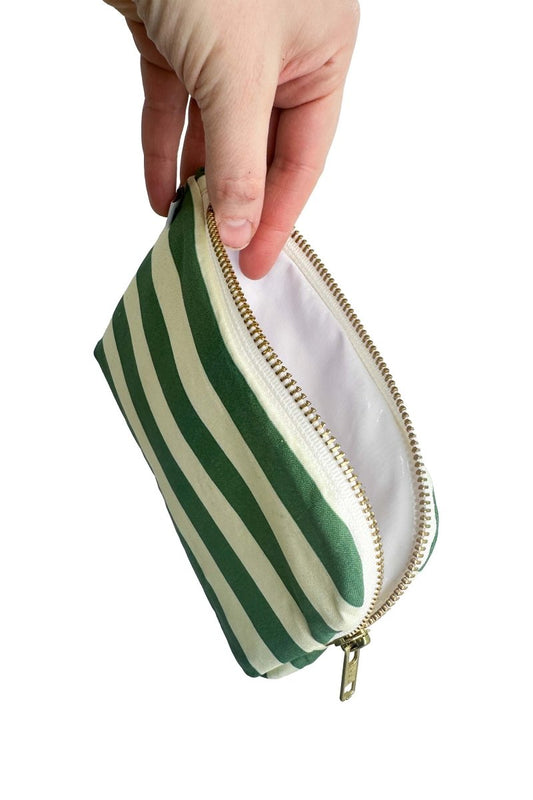 Art Deco Bloom Scallop Duo Pouch Set - Modern Makerie