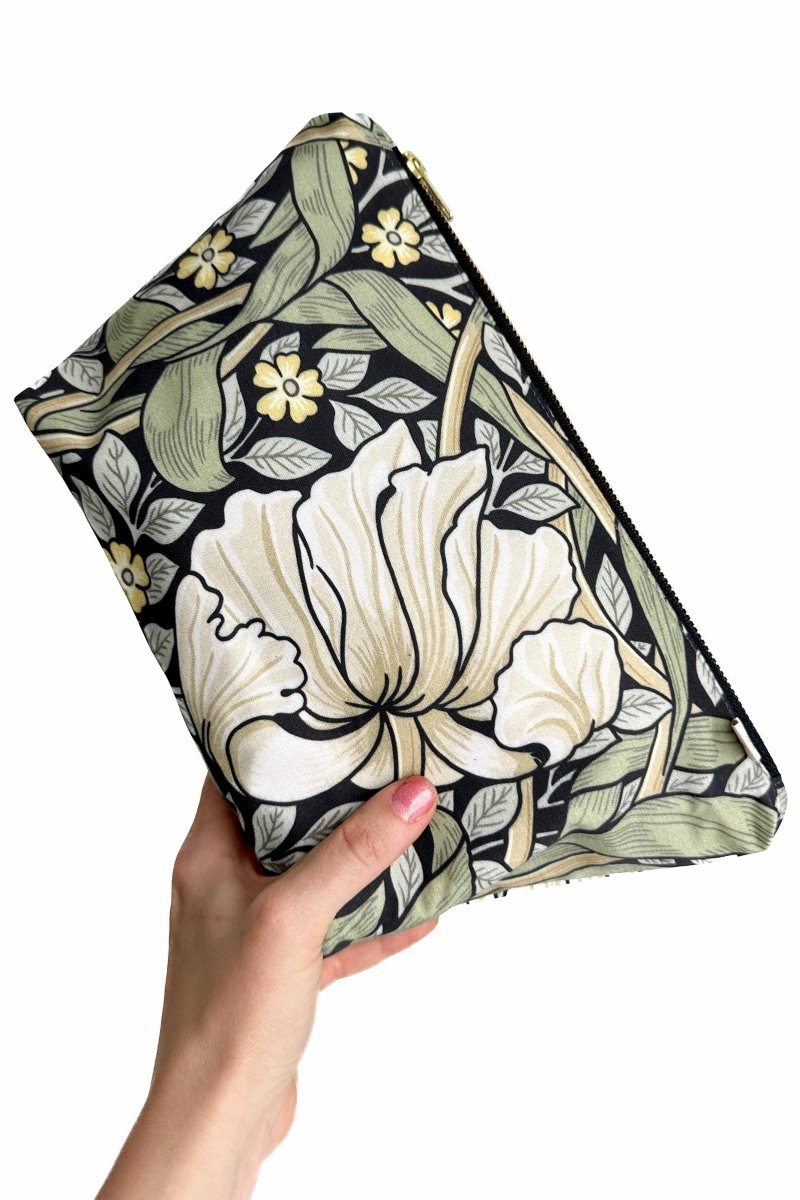 Art Nouveau Pimpernel 2 Piece Cosmetic Bag Set - Modern Makerie