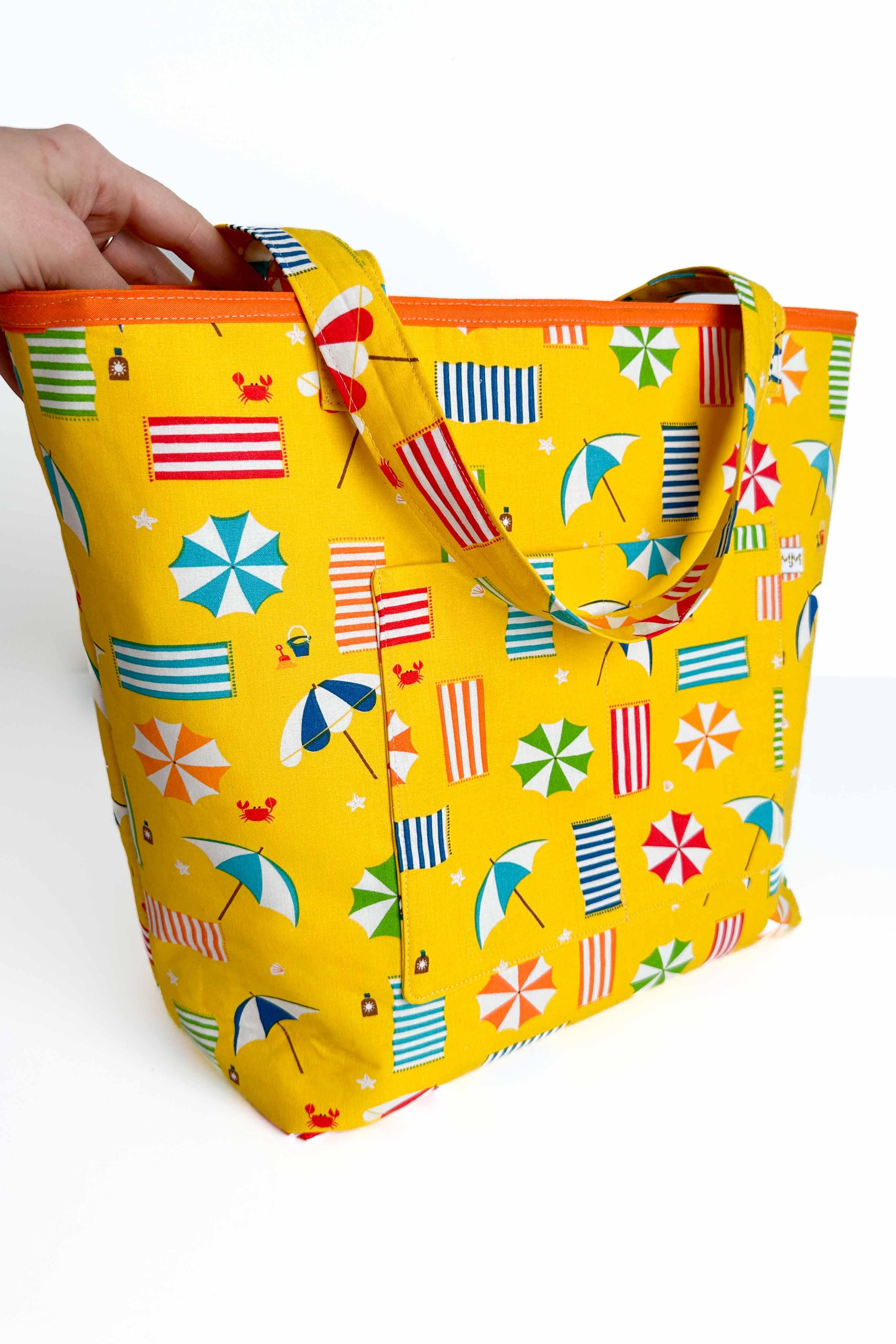At The Beach Everyday Leak-Proof Tote Bag READY TO SHIP - Modern Makerie