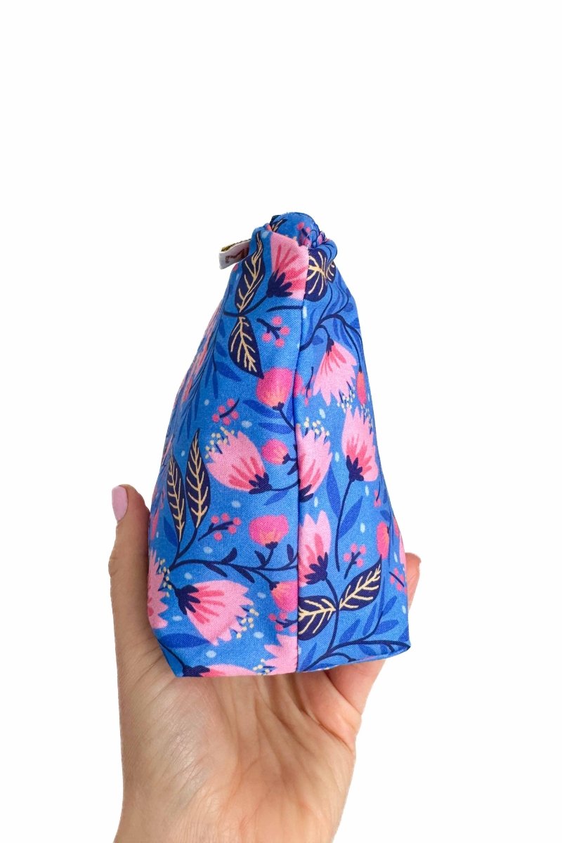 Bay Blossoms Mini Maxx Cosmetic Bag - Modern Makerie