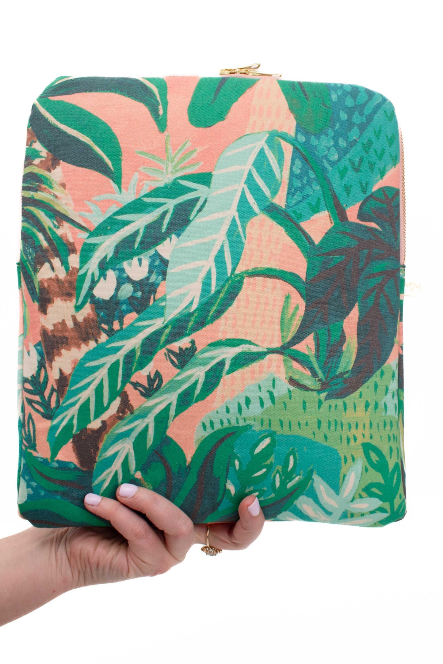 Belize Canvas 12.9" Tablet Sleeve READY TO SHIP - Modern Makerie