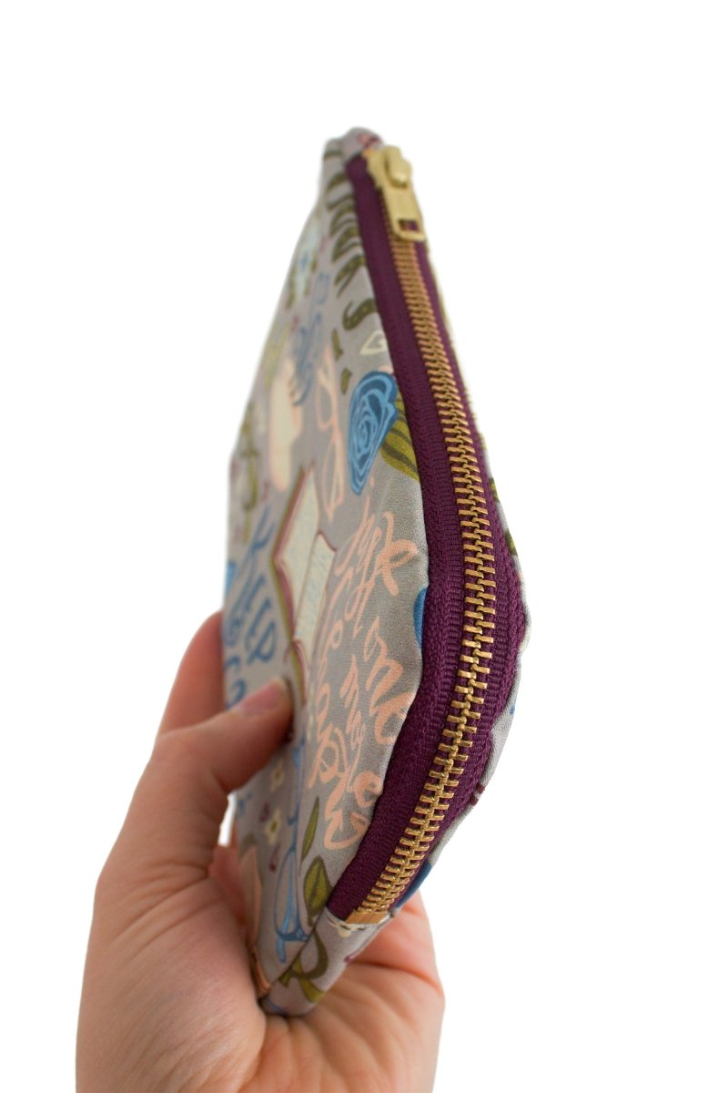 Book Lover Everyday Pouch & Makeup Bag - Modern Makerie