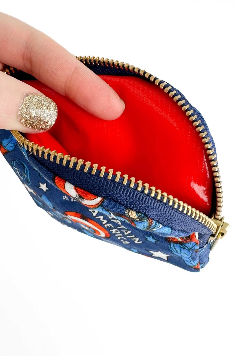 Captain A Mini Travel Pouch - Modern Makerie