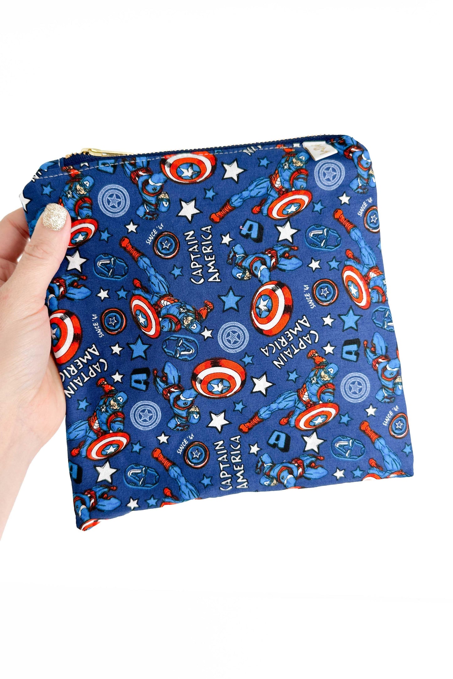 Captain A Small Wet Bag READY TO SHIP - Modern Makerie