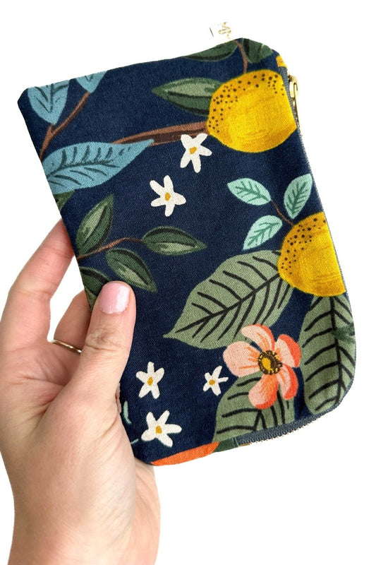 Citrus Grove Everyday Travel Pouch - Modern Makerie