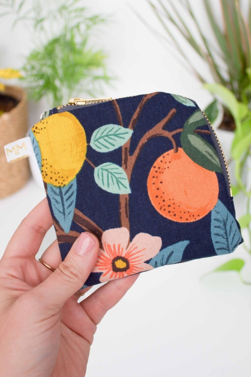 Citrus Grove Mini Travel Pouch - Modern Makerie