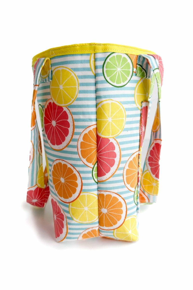Citrus Stripe Mini Leak - proof Tote Bag - Modern Makerie