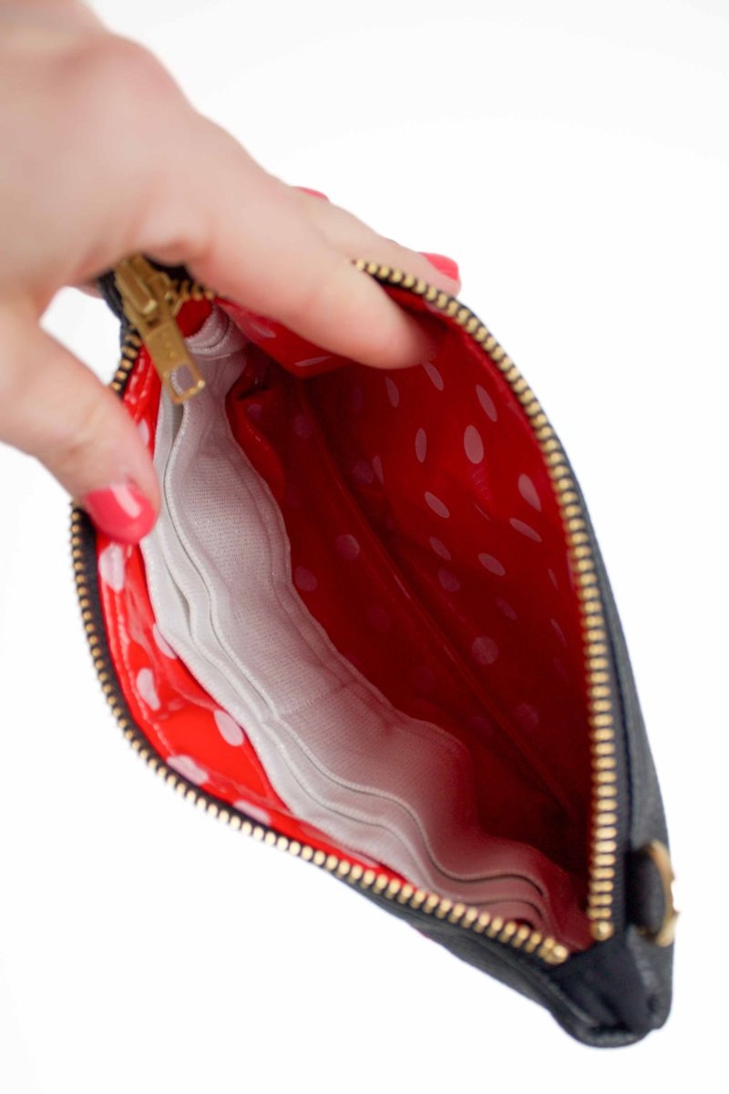 Classic Cherry Bomb Convertible Crossbody Wristlet+ - Modern Makerie