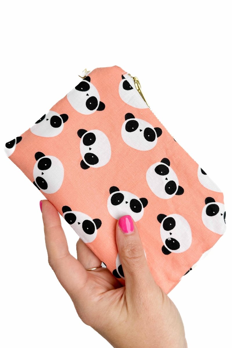 Coral Panda Everyday Travel Pouch - Modern Makerie