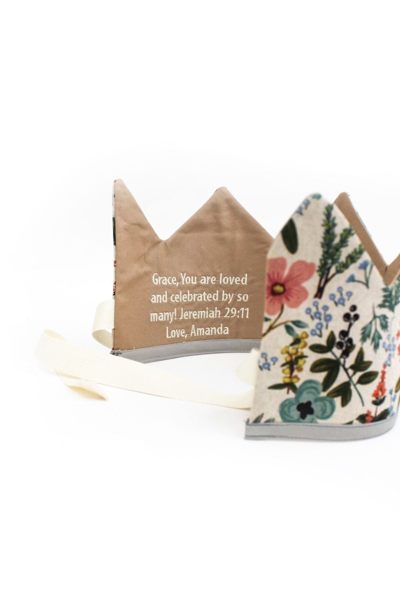 CUSTOM Heirloom Birthday Crown - Modern Makerie