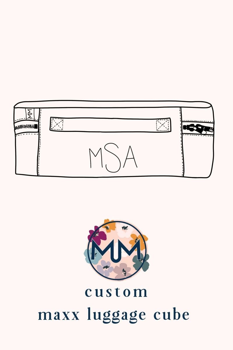 CUSTOM Maxx Luggage Cube - Modern Makerie