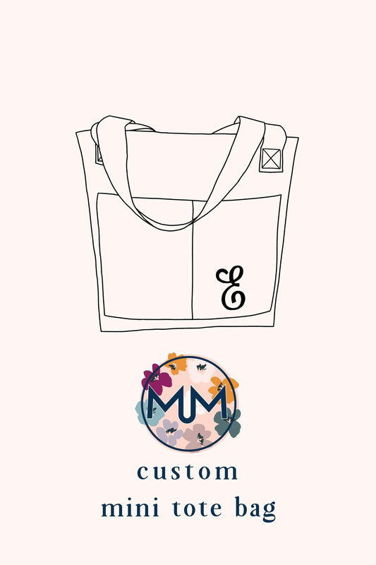 CUSTOM Mini Leak-proof Tote Bag - Modern Makerie