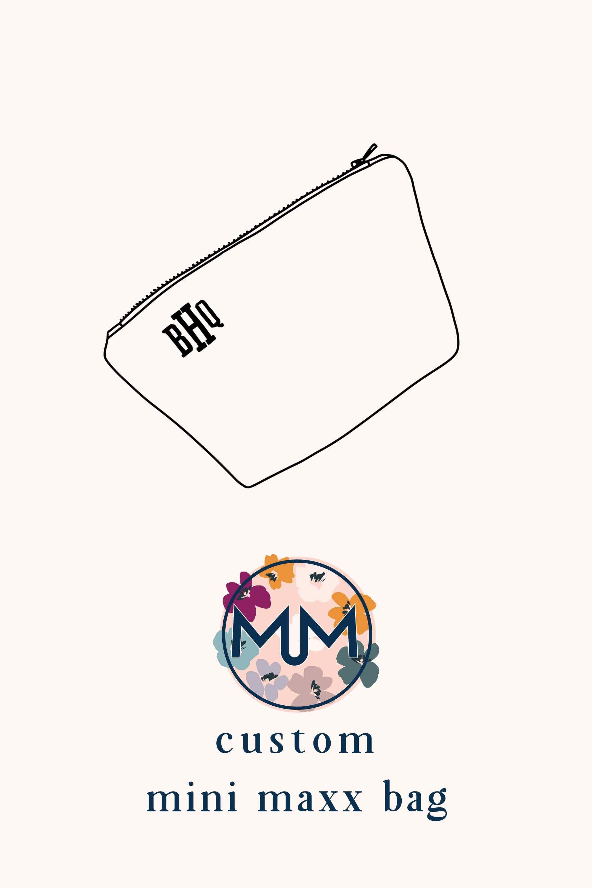 CUSTOM Mini Maxx Travel Bag - Modern Makerie
