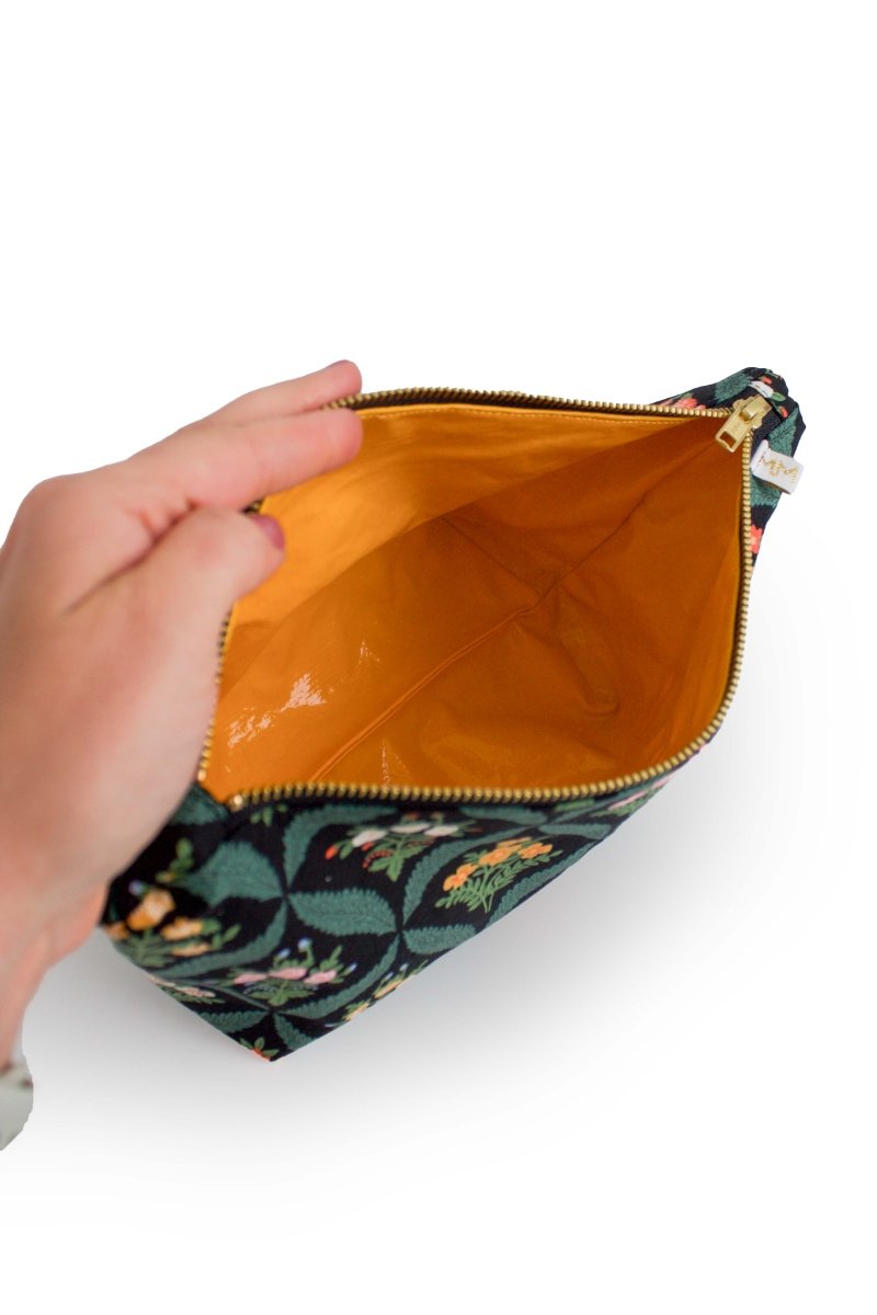 Darling Dahlia – 3 Piece Toiletry Bag Set - Modern Makerie