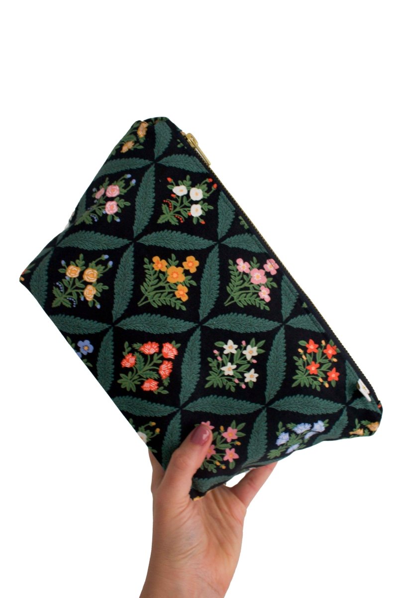 Darling Dahlia – 3 Piece Toiletry Bag Set - Modern Makerie