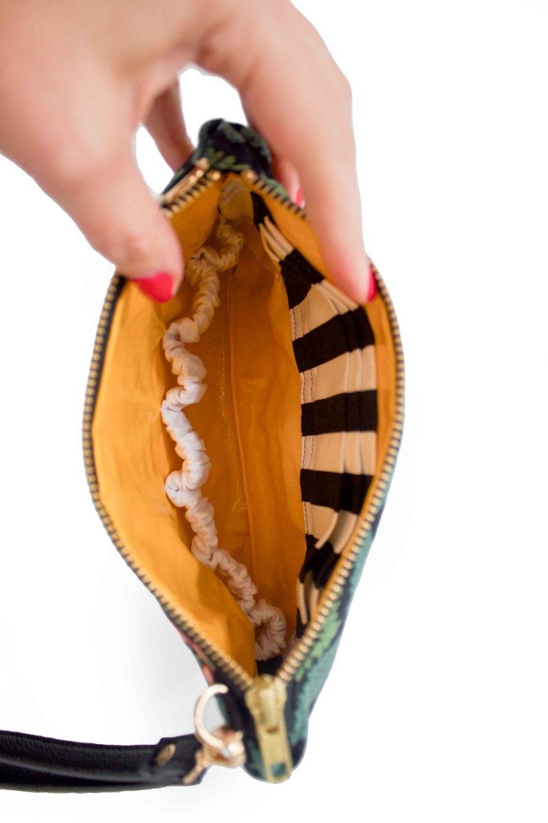 Darling Dahlia Tote, Insert, Wristlet & Crossbody Strap Bundle - Modern Makerie