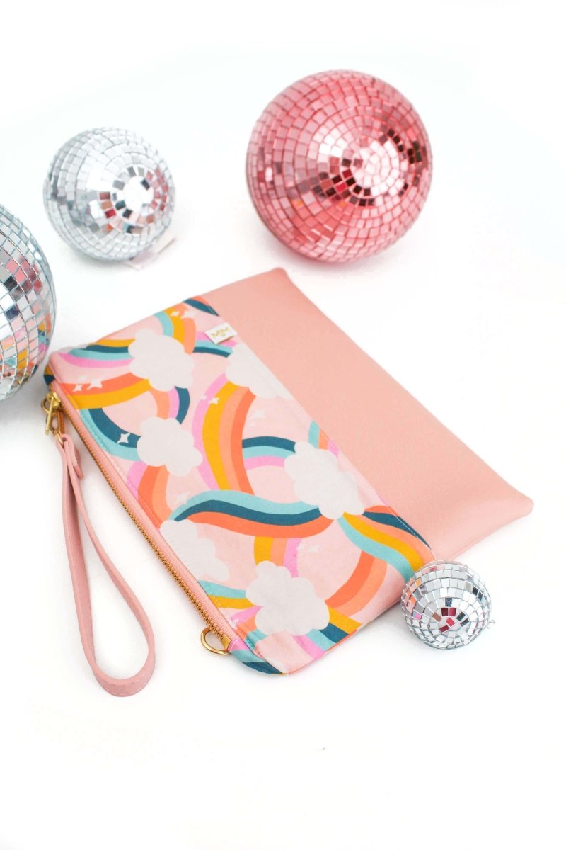 Daydream Vegan Leather Wristlet – Convertible Crossbody Wallet - Modern Makerie