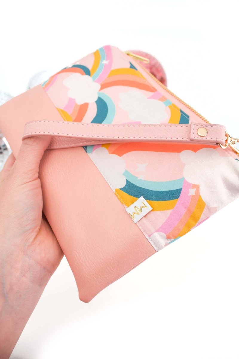 Daydream Vegan Leather Wristlet – Convertible Crossbody Wallet - Modern Makerie