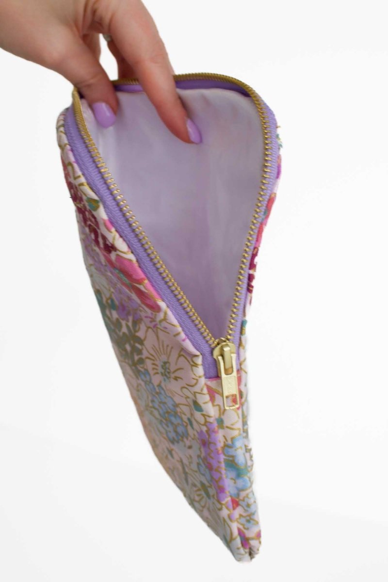 English Rose Canvas Everyday Diaper Pouch - Modern Makerie