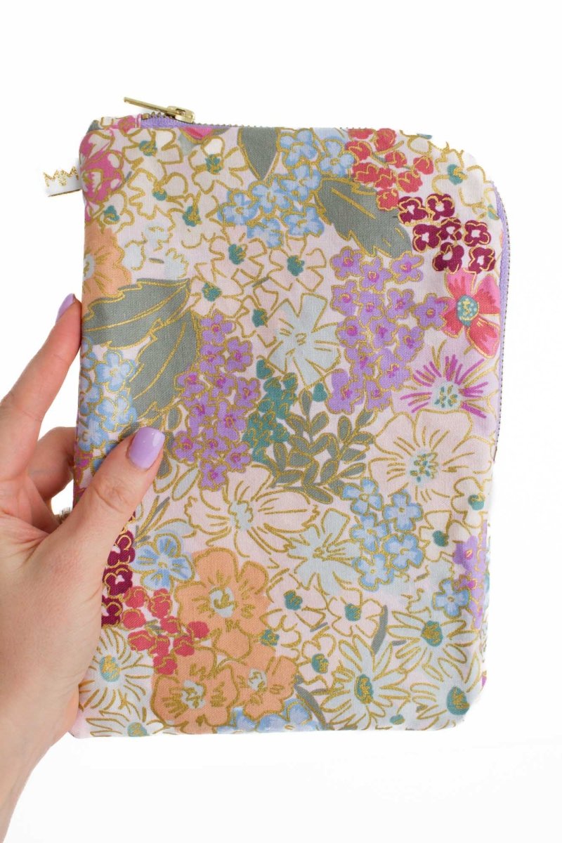 English Rose Canvas Everyday Diaper Pouch - Modern Makerie