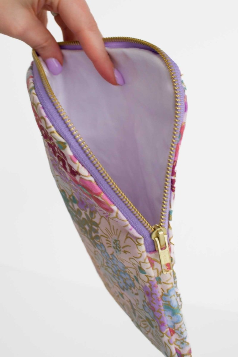 English Rose Canvas Everyday Diaper Pouch - Modern Makerie