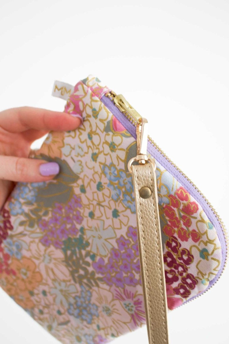 English Rose Canvas Everyday Diaper Pouch - Modern Makerie