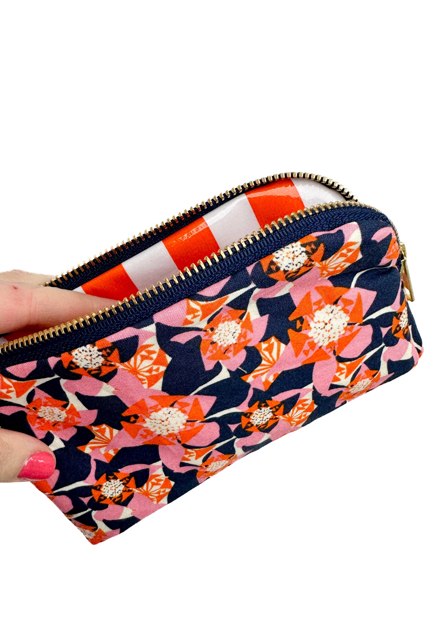 Floral Abstract Everyday Travel Bag READY TO SHIP - Modern Makerie