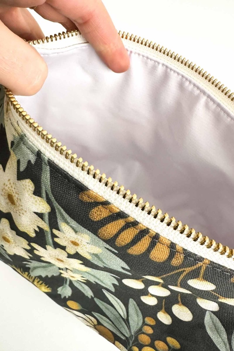 Floral Wilderness Maxx Cosmetic Bag - Modern Makerie