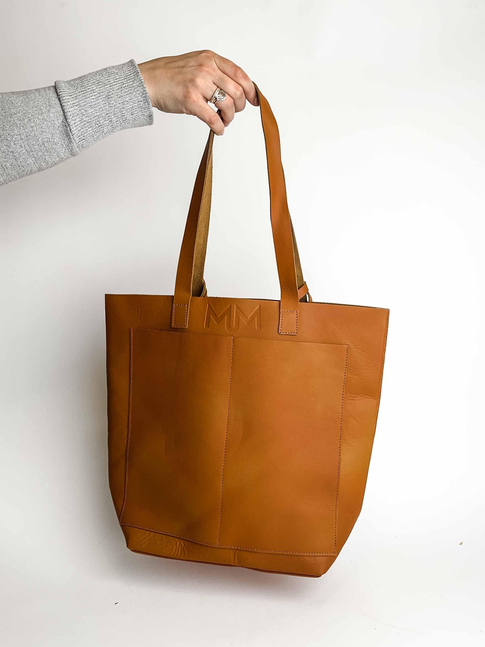 Genuine Leather Tote - Modern Makerie