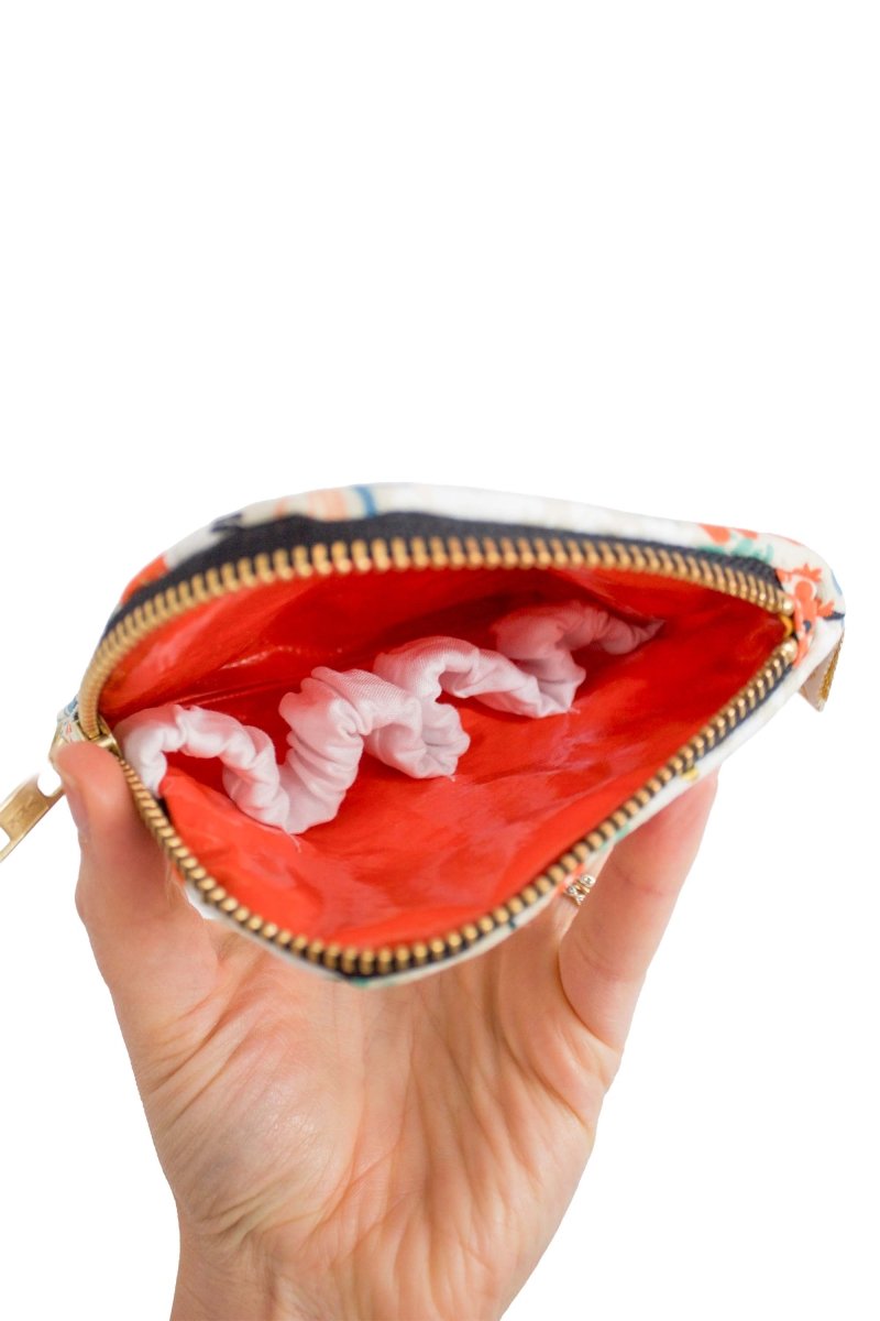 Golden Meadow Canvas Mini Essential Oil Pouch with Compartments - Modern Makerie