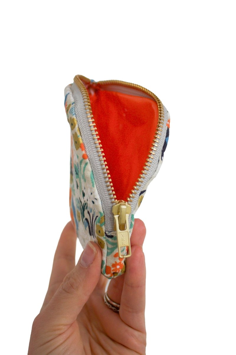 Golden Meadow Mini Travel Purse Pouch - Modern Makerie