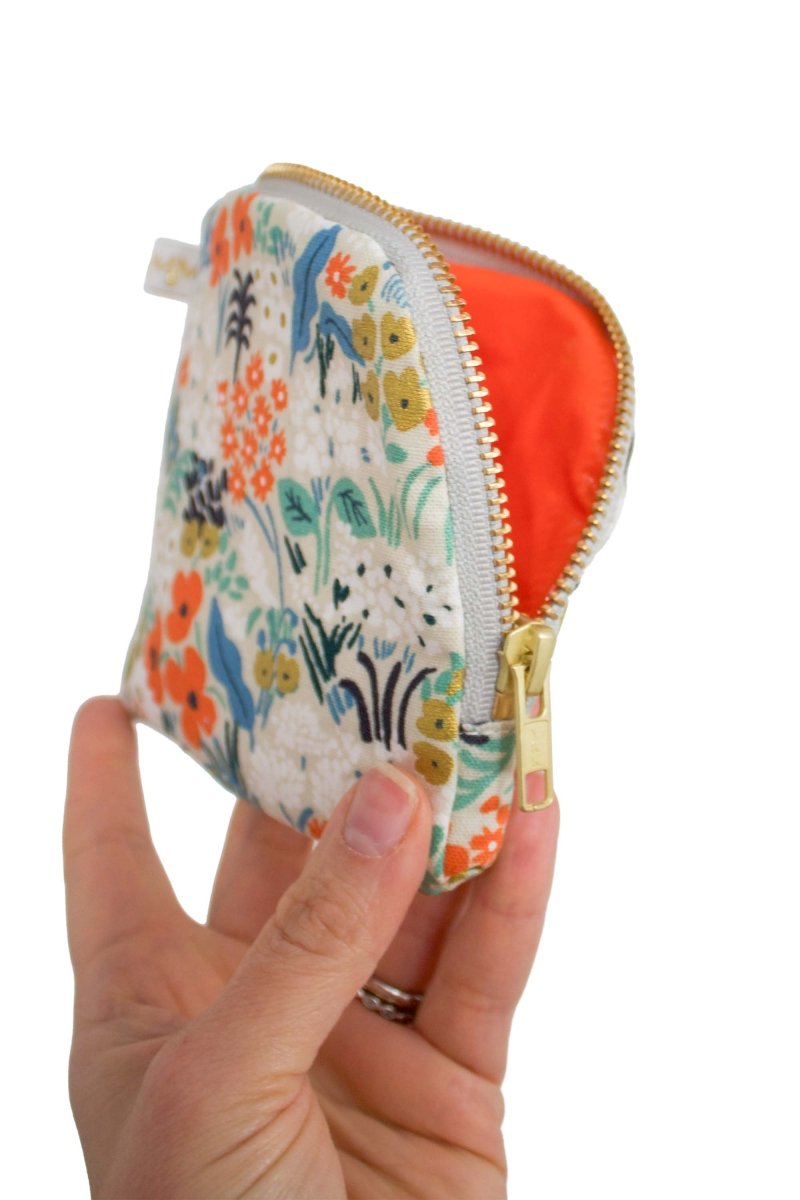 Golden Meadow Mini Travel Purse Pouch - Modern Makerie