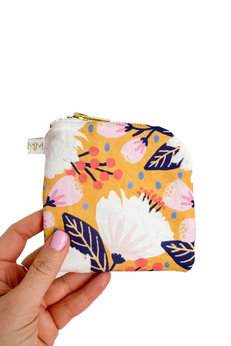 Golden Summer Mini Travel Pouch - Modern Makerie