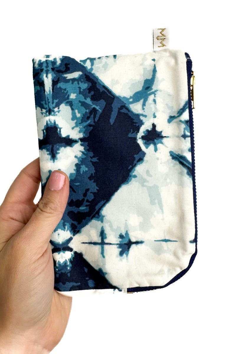 Inky Blues Everyday Travel Pouch - Modern Makerie