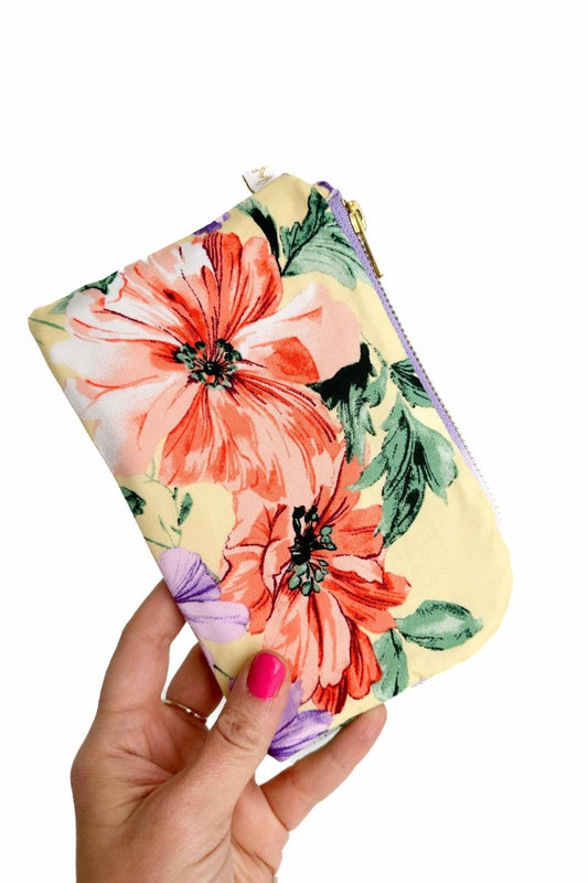 Island Floral Everyday Travel Pouch - Modern Makerie